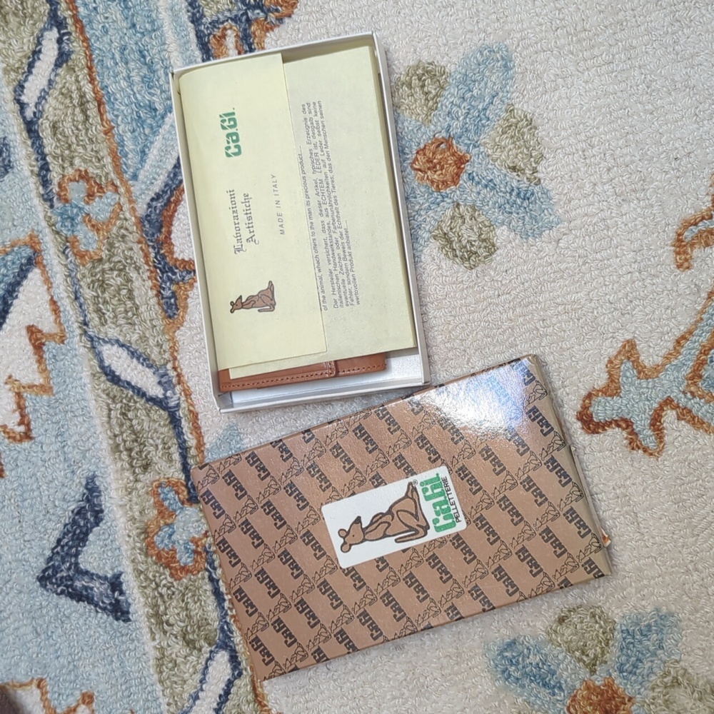 Ca. Gi. Wallet Made In Italy - Picture 4 of 14